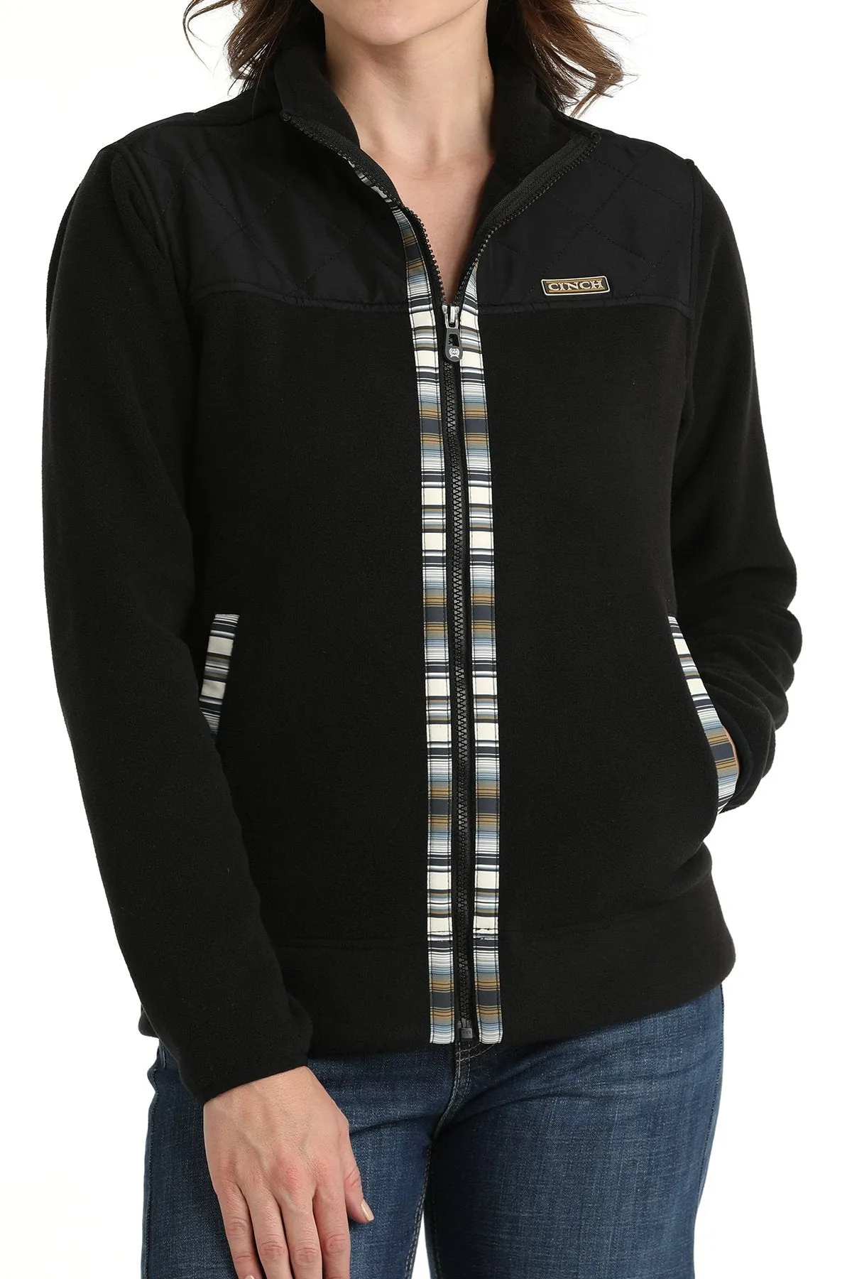 Women's Fleece Jacket - Black - (MAJ9908001)